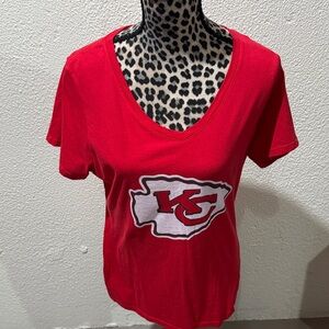 Fanatics Red Kansas City Chiefs Women's Short Sleeve Tee